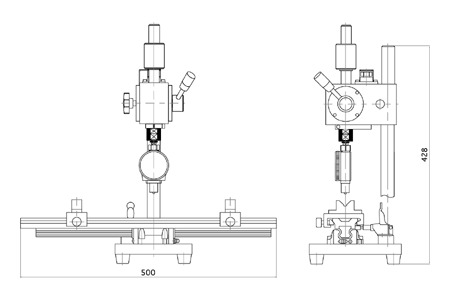 ASKER 高分子計器株式会社　ゴム硬度計補助装置　定圧荷重器　CL-150R1型
